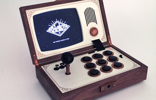 Illustration for article titled How Could You Not Lust Over this Portable Wooden Arcade Box?